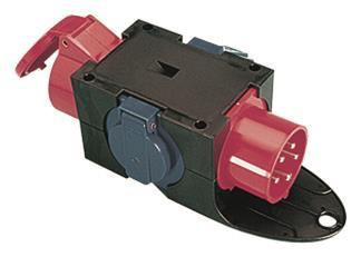 Bachmann CEE-Adapter 3xCEE7/3 2xCEE 16A Bachmann CEE-Adapter 3xCEE7/3 2xCEE 16A
